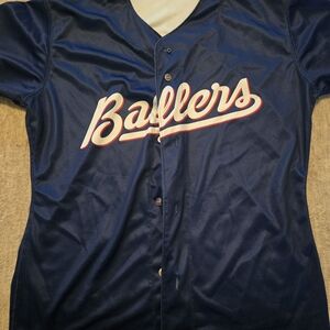 Wilson Blue Baseball Jersey